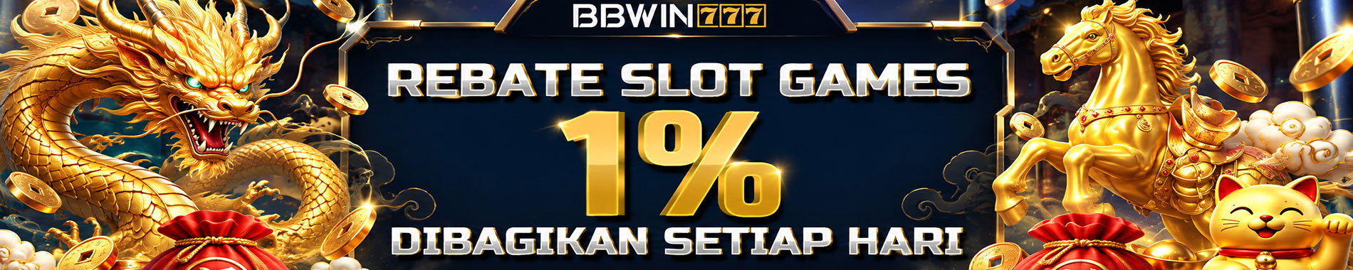 bbwin777 bonus rebate 1 persen terbersar